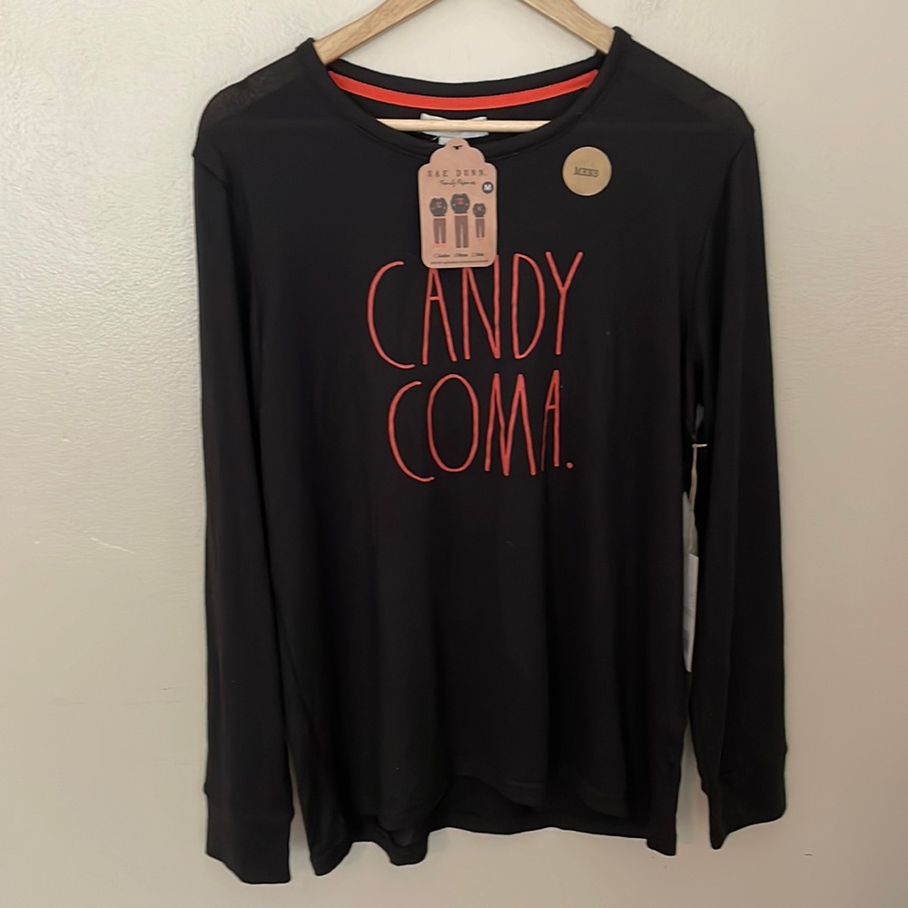 NWT Rae Dunn Candy Coma Top